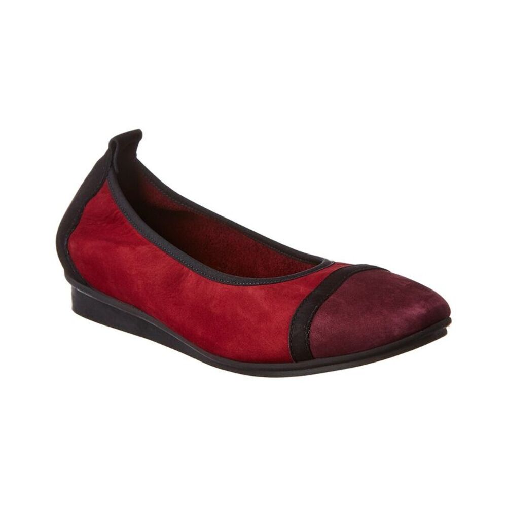 Arche Ninour Leather Flat, Pink